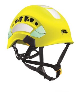 Petzl Vertex Vent HI-VIZ hochsichtbarer Schutzhelm in Gelb