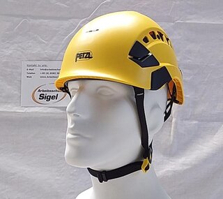 Petzl VERTEX VENT Helm in Gelb für Höhenarbeit Modell 2021