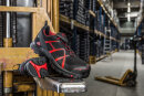 HAIX Black Eagle Safety 40 low schwarz-rot Sicherheitsschuhe S3