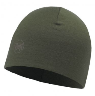 Buff Mütze Thermo Merinowolle Solid in vers. Farben