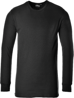 Portwest Thermal T-Shirt langarm in der Farbe Schwarz und der Größe 3XL