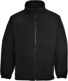 Portwest Aran Fleece in der Farbe Schwarz und der Größe L