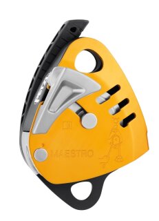 Petzl MAESTRO S Abseilgerät für Lasten bis 250kg