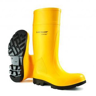 Dunlop RAALTE PU-Stiefel Purofort gelb/schwarz vers. Gren