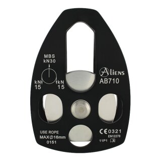 Aliens Rolle Big Pulley in Schwarz