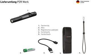 Led Lenser Taschenlampe P2R Work