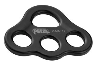 Petzl Paw Riggingplatte  schwarz in Gr. S
