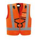Petzl HI-VIZ Weste für NEWTON-Gurte Farbe 1 (Gelb)