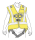 Petzl HI-VIZ Weste für NEWTON-Gurte Farbe 1 (Gelb)