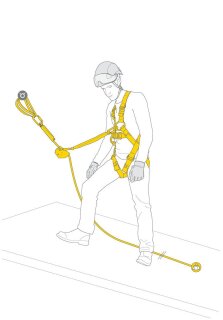 Petzl ASAP FALL ARREST KIT in versch. Längen und Größen