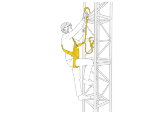 Petzl ABSORBICA-Y FALL ARREST KIT Größe 2