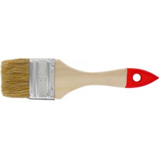 Triuso 81263510-T Lackierpinsel 35mm,Naturborste Holzgriff lackiert