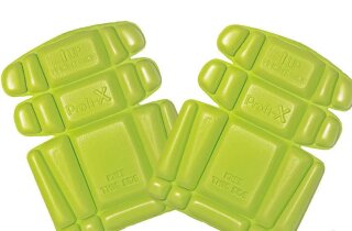 Profi-X Workwear 2482 Knieschutzpolster limonengrün zum einschieben Abverkauf