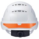 Uvex Helmaufkleber hinten orange