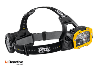 Petzl DUO RL, aufladbare Stirnlampe mit REACTIVE LIGHTING