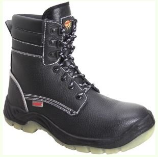 Worky BRIXEN  S3 Winter-Schnürstiefel mit Webpelz, Action-Leder, modernes Design