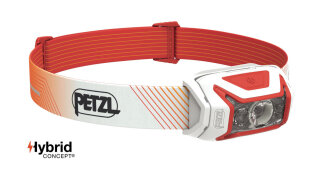 Petzl ACTIK® CORE Stirnlampe mit Rotlicht 600 Lumen in versch. Farben