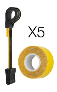 Petzl Verbindungsmittel TOOLINK S 5er Pack und TOOLTAPE