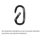 Petzl MINO ohne Zubehör - Karabiner zur Zubehör Befestigung - keine PSA