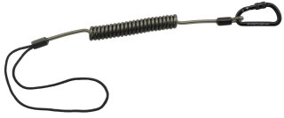 Aliens Werkzeugfangriemen - Sprialkabel 6 Accessory Screw & Schlaufe Farbe Schwarz