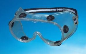 Leipold und Dhle Vollsichtbrille aus Vinyl, mit indirekter Belftung durch Ventilationsknpfe Abverkauf