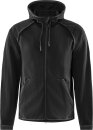 Fristads Sweatjacke mit Kapuze 7462 DF Schwarz 7...