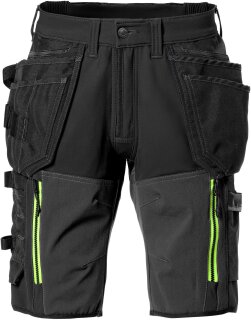 Fristads Stretch-Shorts 2567 STP Schwarz 12 Größen