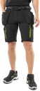 Fristads Stretch-Shorts 2567 STP Schwarz 12 Größen