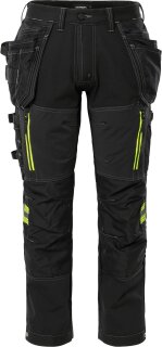 Fristads Stretch-Handwerkerhose Damen 2569 STP Schwarz 8 Größen