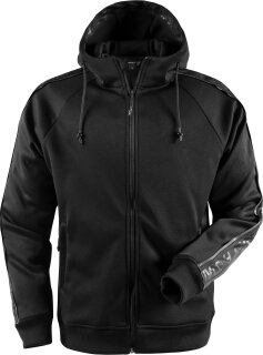 Fristads Kapuzen-Sweat-Jacke 7464 SSL Schwarz 7 Größen