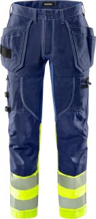 Fristads High Vis Handwerker Stretch-Hose Kl.1 2608 FASG in 2 Farben & 28 Größen