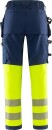 Fristads High Vis Green Handwerker Stretchhose Kl. 1 2643 GSTP in 3 Farben & 28 Größen