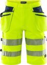 Fristads High Vis Green Handwerker Stretch-Shorts Kl. 2 2646 GSTP in 3 Farben & 13 Größen