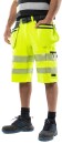 Fristads High Vis Green Handwerker Stretch-Shorts Kl. 2 2646 GSTP in 3 Farben & 13 Größen