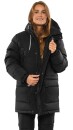 Fristads Onyx Daunen Parka, Unisex  Schwarz 5 Größen