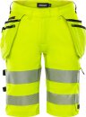 Fristads High Vis Handwerker Stretch-Shorts Damen Kl 1 2667 GSTP Warnschutz-Gelb 9 Größen