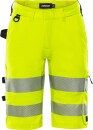 Fristads High Vis Handwerker Stretch-Shorts Damen Kl 1 2667 GSTP Warnschutz-Gelb 9 Größen