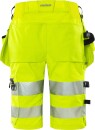 Fristads High Vis Handwerker Stretch-Shorts Damen Kl 1 2667 GSTP Warnschutz-Gelb 9 Größen
