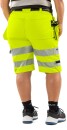 Fristads High Vis Handwerker Stretch-Shorts Damen Kl 1 2667 GSTP Warnschutz-Gelb 9 Größen