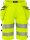 Fristads High Vis Handwerker Stretch-Shorts Damen Kl 1 2667 GSTP Warnschutz-Gelb 9 Größen