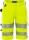 Fristads High Vis Handwerker Stretch-Shorts Damen Kl 1 2667 GSTP Warnschutz-Gelb 9 Größen