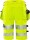 Fristads High Vis Handwerker Stretch-Shorts Damen Kl 1 2667 GSTP Warnschutz-Gelb 9 Größen