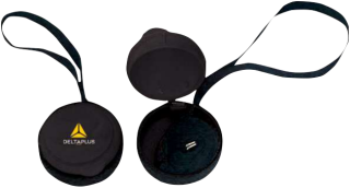 DeltaPlus HA203 Ultrakompaktes Anti-Kompressionsgurt-Set Schwarz-Orange Einzelgrösse