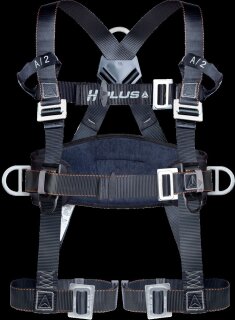 DeltaPlus HAR24H Ergonomischer Auffang- und Positionierungsgurt mit 2 Auffangösen und für maximale Bewegungsfreiheit