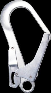 DeltaPlus AM022 Karabiner mit automatischer Verriegelung Stahl Einzelgrösse