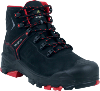 DeltaPlus COLIMA S3S SR Robuster und bequemer Hochschuh schwarz