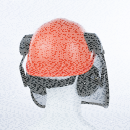 DeltaPlus FORESTIER 3 Forsthelm Orange Freischneidearbeiten Gittervisiers und Kapselgehörschutz