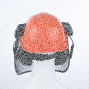 DeltaPlus FORESTIER 3 Forsthelm Orange Freischneidearbeiten Gittervisiers und Kapselgehörschutz