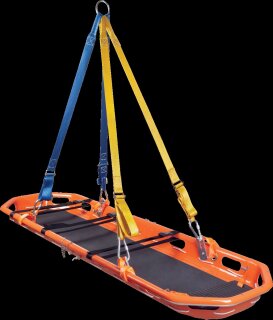 DeltaPlus TC104 Universelle Rettungstrage Schwarz Einzelgrösse