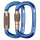 Singing Rock Ovalkarabiner Ozone Karabinerfarbe Blau Karabinerverschluß Twistlock